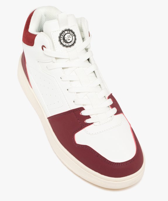 Baskets homme montantes bicolores à lacets - Camps United vue6 - CAMPS GEMO FOR GOOD - GEMO