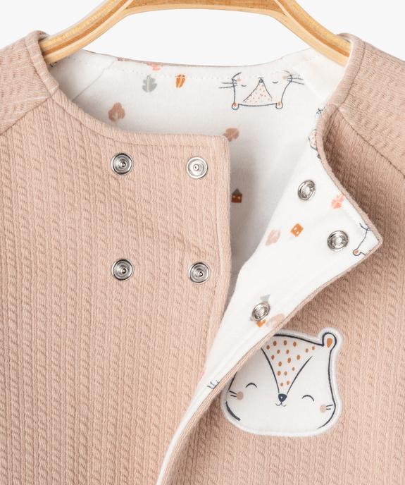 Gilet brassière réversible bébé - Petit Béguin  vue2 - PETIT BEGUIN - GEMO
