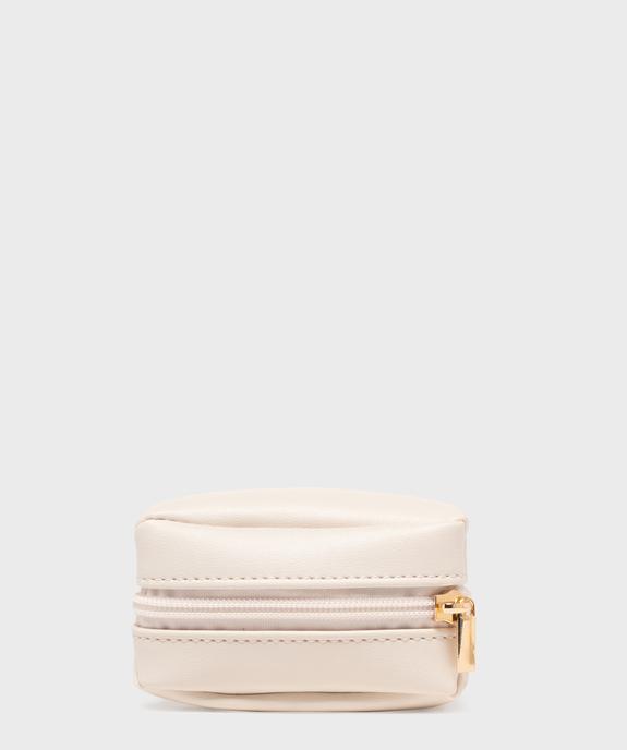 Porte-monnaie à double poche zippé femme vue1 - GEMO (ACCESS) - GEMO