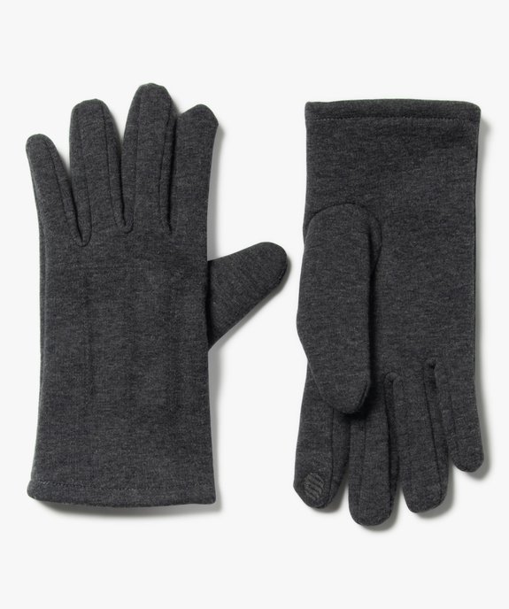Gants tactiles en maille Milano avec doublure chaude femme vue1 - GEMO (ACCESS) - GEMO