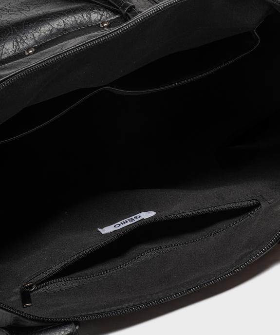 Sac à main grand format à bandoulière amovible femme vue3 - GEMO (ACCESS) - GEMO