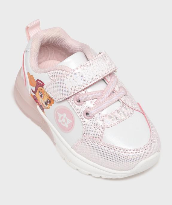 Baskets basses à semelle lumineuse motif Stella bébé fille - Pat Patrouille vue5 - PAT PATROUILLE - GEMO