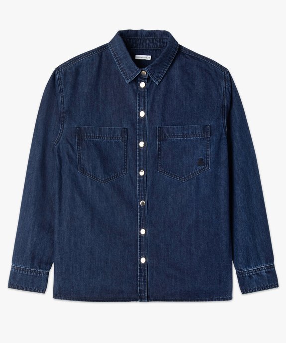 Chemise en jean femme - LuluCastagnette vue5 - LULU CASTAGNETT - GEMO