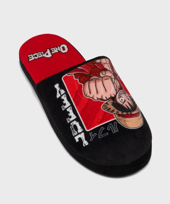 Chaussons mules motif manga homme - One Piece vue5 - ONE PIECE - GEMO