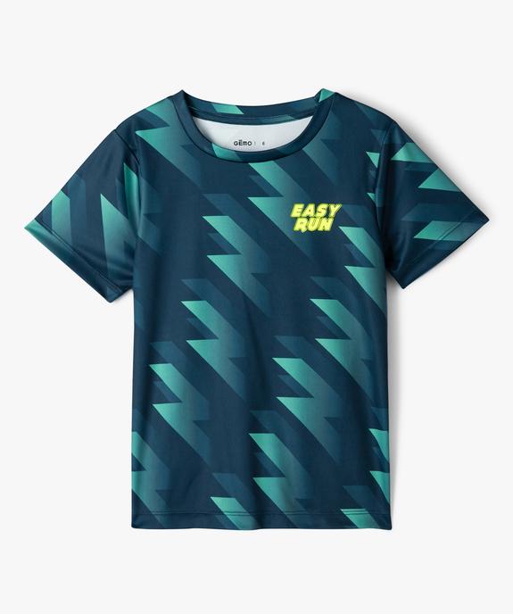 T-shirt de sport graphique garçon vue1 - GEMO (ENFANT) - GEMO