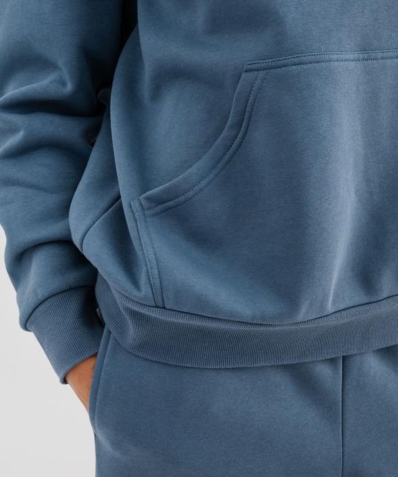 Sweat à capuche en molleton uni femme vue5 - GEMO 4G FEMME - GEMO
