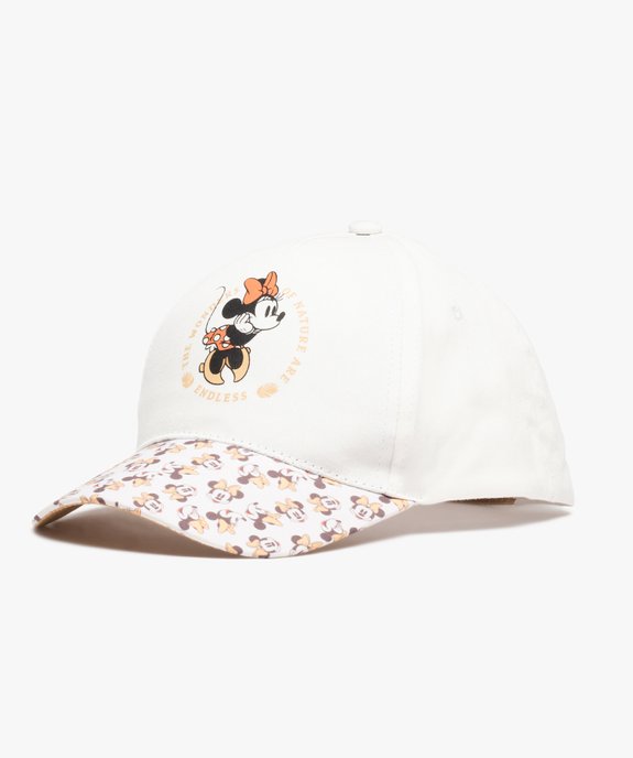 Casquette fille imprimée Minnie - Disney vue1 - DISNEY DTR - GEMO