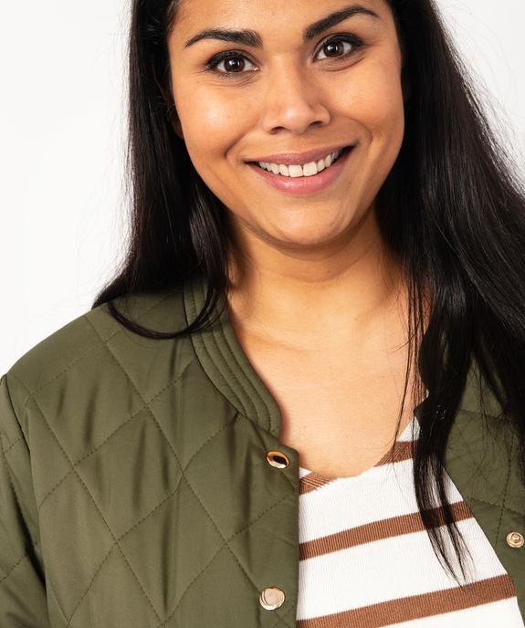 Veste fine matelassée femme grande taille vue3 - GEMO 4G GT - GEMO