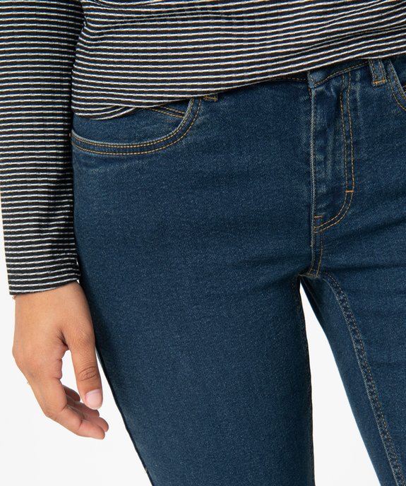 Jean femme coupe Regular  vue5 - GEMO (JEAN) - GEMO
