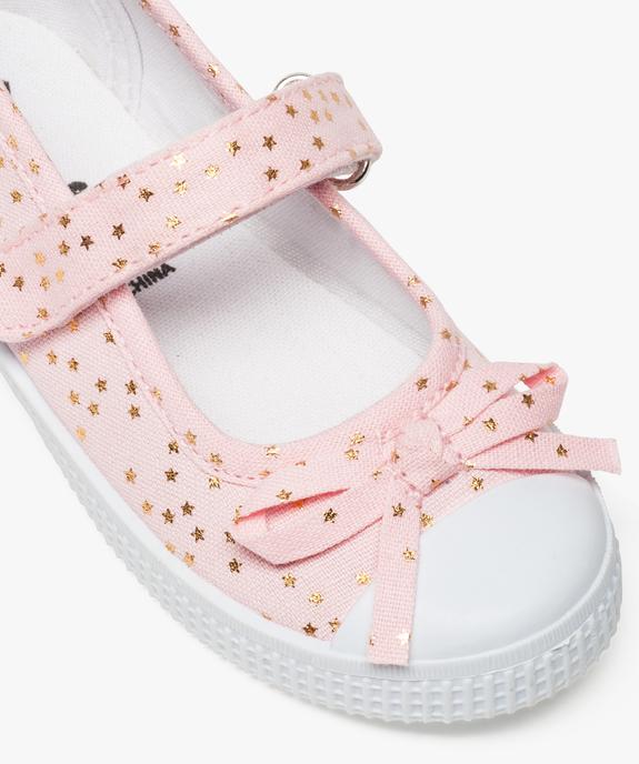 Babies en toile avec fermeture scratch vue6 - GEMO (ENFANT) - GEMO