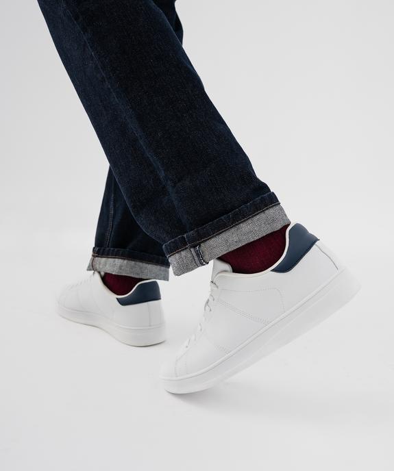 Baskets basses à lacets unies look urbain homme - 5 Miles vue1 - 5 MILES - GEMO