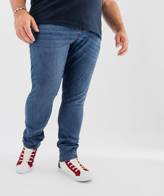 Jean écoresponsable coupe slim homme vue9 - GEMO 4G HOMME - GEMO