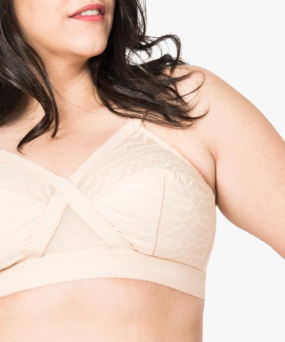 Soutien-gorge sans armatures Classic support - Playtex vue2 - PLAYTEX - GEMO