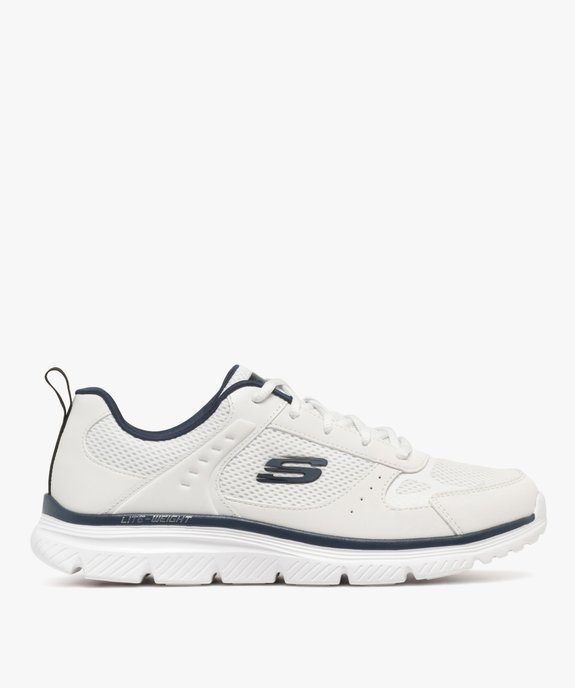 Baskets homme légères running en mesh Burns 2.0 - Skechers vue1 - SKECHERS - GEMO
