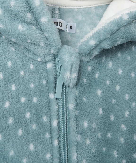 Combinaison pyjama enfant motif chouette vue3 - GEMO (ENFANT) - GEMO