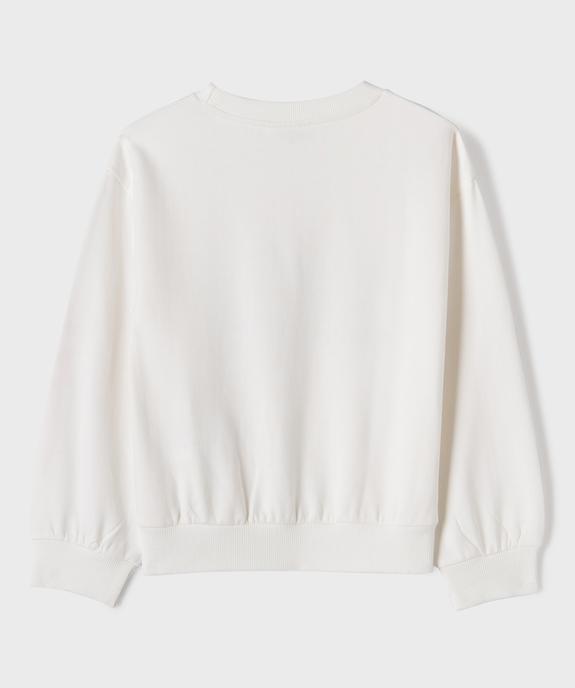 Sweat en molleton imprimé fille - KPop Demon Hunters vue3 - KPOP DEMON HUNTERS - GEMO