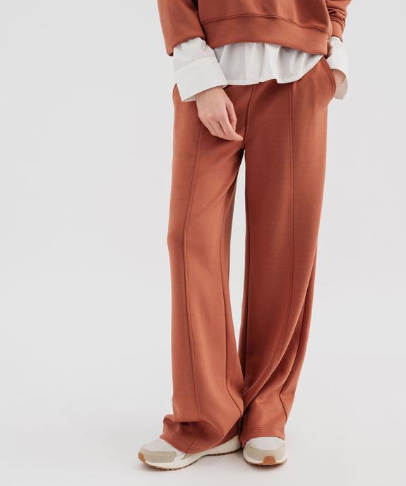 Pantalon extensible et confortable femme vue2 - GEMO(FEMME PAP) - GEMO