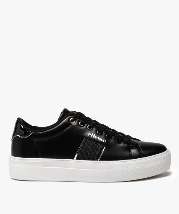 Tennis femme à détails vernis et semelle épaisse - Ellesse vue1 - ELLESSE - GEMO
