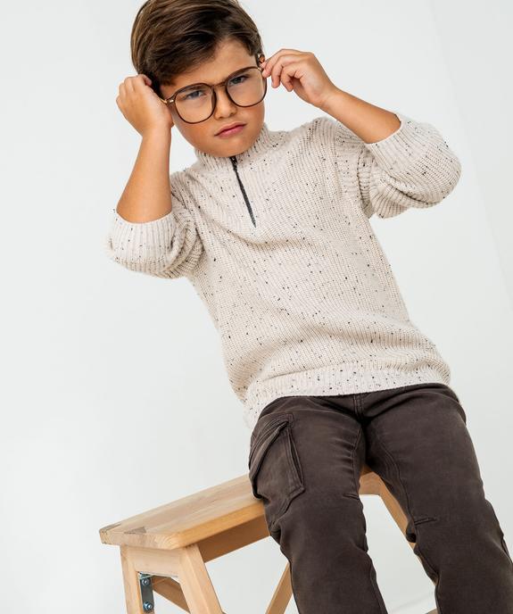 Pantalon cargo bas resserré garçon - GEMO (ENFANT) Pantalon cargo bas resserré garçon vue11 - GEMO (ENFANT) - GEMO