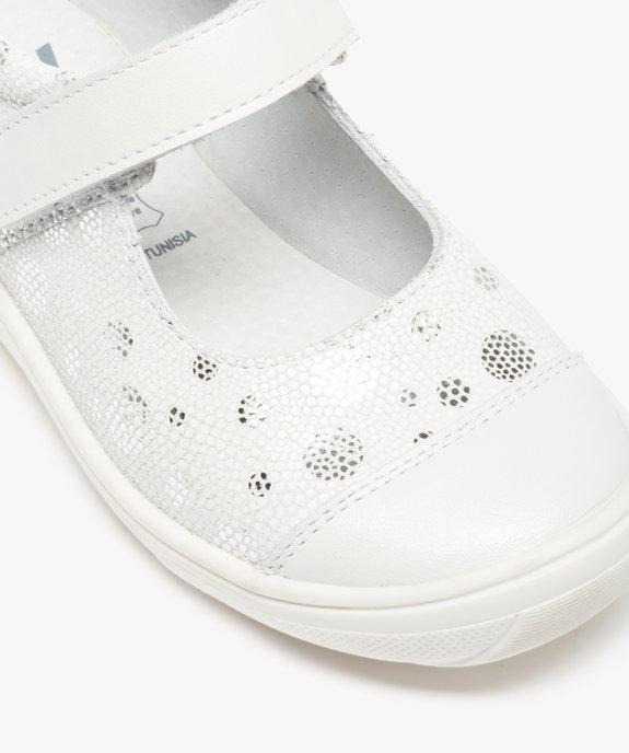 Babies fille à scratch dessus cuir à pois brillants – NA! vue6 - NA! - GEMO
