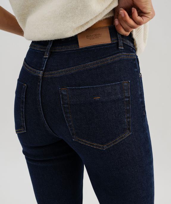 Jean bootcut en denim stretch à taille normale femme vue4 - GEMO 4G FEMME - GEMO