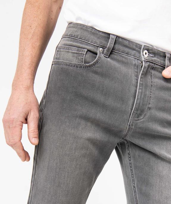 Jean coupe Straight délavé homme vue5 - GEMO 4G HOMME - GEMO