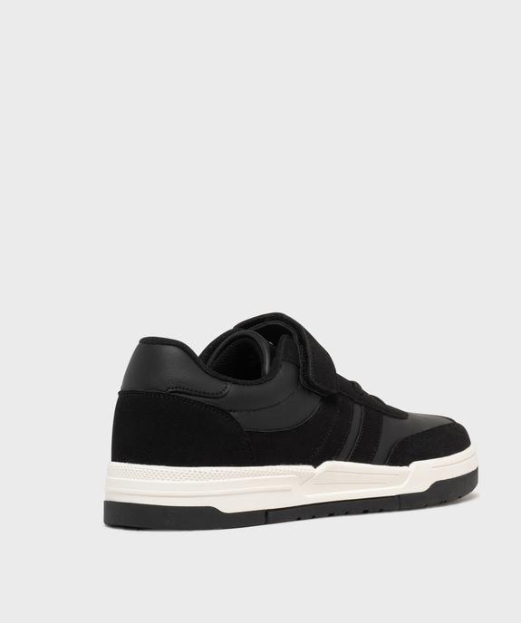 Baskets basses fermeture scratch garçon - 5 Miles vue4 - 5 MILES - GEMO