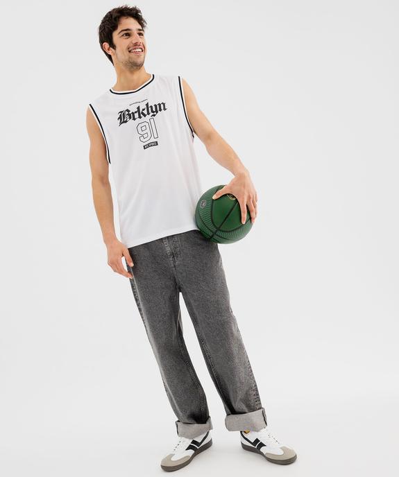 Débardeur se sport en maille respirante homme vue4 - GEMO (HOMME) - GEMO