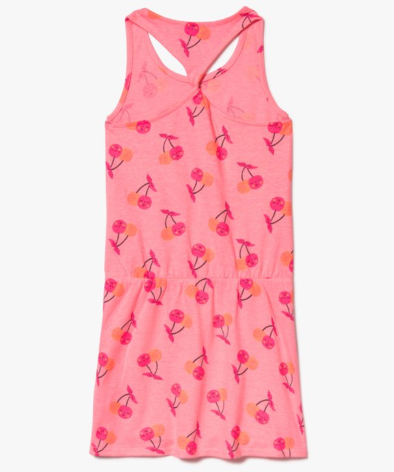 Robe d'été dos nageur et motif fruits vue2 - GEMO (ENFANT) - GEMO