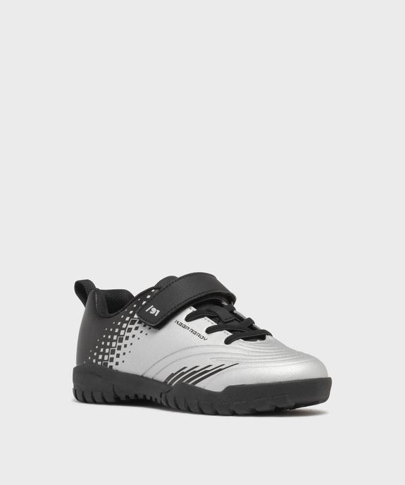 Chaussures de foot garçon avec fermeture scratch vue2 - 5 MILES GEMO FOR GOOD - GEMO