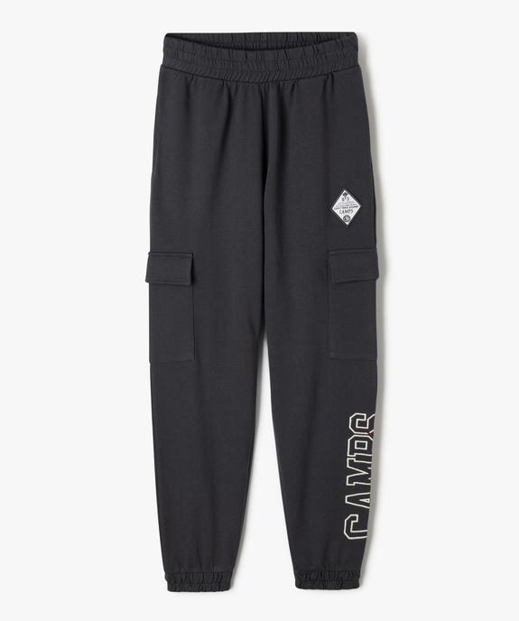 Pantalon de jogging avec inscription brodée garçon - Camps United vue1 - CAMPS - GEMO
