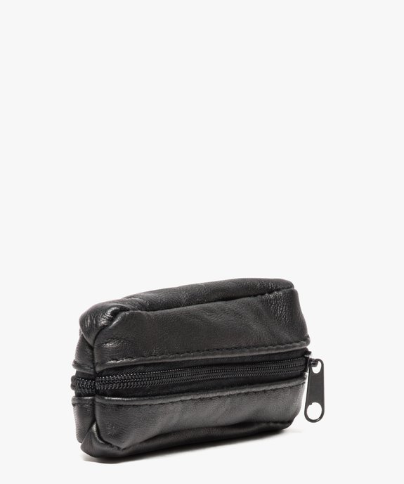 Porte-monnaie homme en cuir vue2 - GEMO (ACCESS) - GEMO