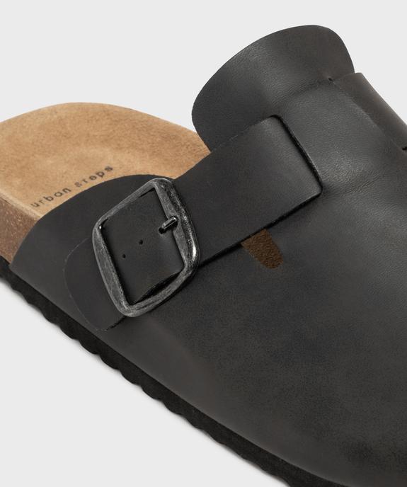 Sabots avec semelle intérieure cuir ergonomique homme vue6 - URBAN STEPS - GEMO