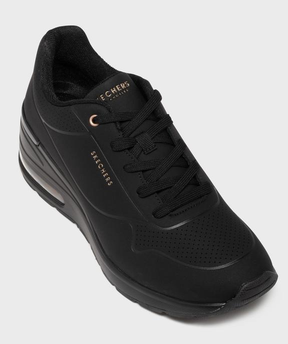 Baskets basses à talon compensé Elevated Air femme - Skechers vue5 - SKECHERS - GEMO