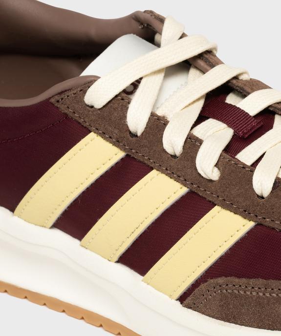 Baskets basses en cuir Run 70s 2.0 femme - Adidas vue6 - ADIDAS - GEMO