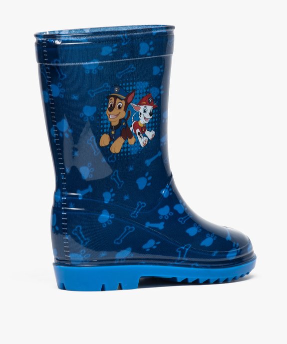 Bottes de pluie garçon – La Pat'Patrouille vue4 - PAT PATROUILLE - GEMO