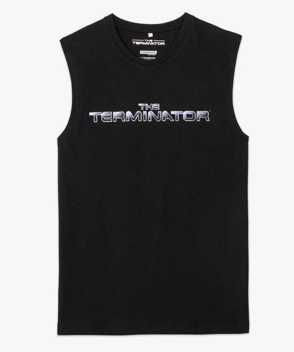 Débardeur homme imprimé - Terminator vue4 - GEMO (HOMME) - GEMO
