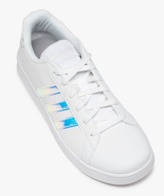 Baskets femme à bandes irisées – Adidas Grand Court K vue5 - ADIDAS - GEMO