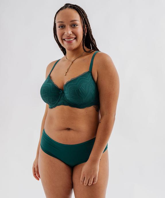 Soutien-gorge emboitant à armatures femme grande taille vue3 - GEMO(HOMWR FEM) - GEMO