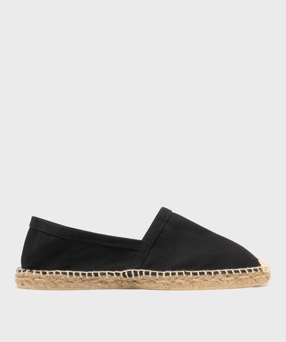 Espadrilles en coton et semelle corde femme vue1 - GEMO (PLAGE) - GEMO