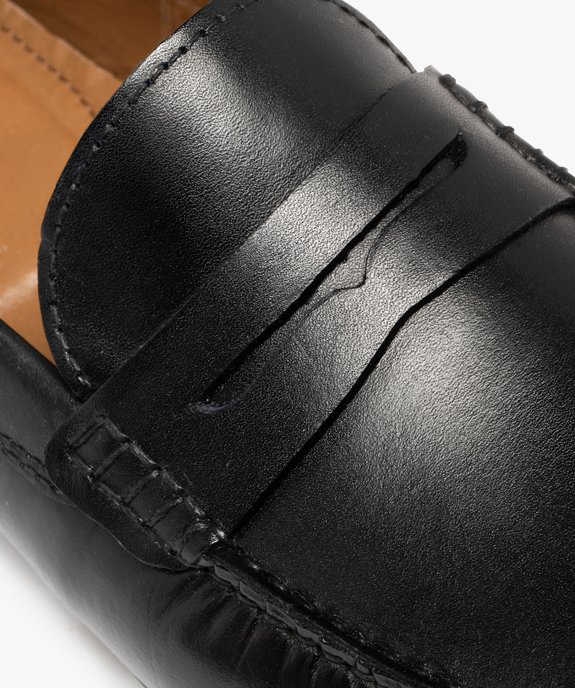 Mocassin élégants en cuir lisse homme - Tanéo vue6 - TANEO GEMO FOR GOOD - GEMO