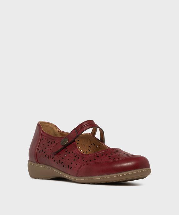 Ballerines confort ajourées à brides femme vue2 - G'FLEX - GEMO