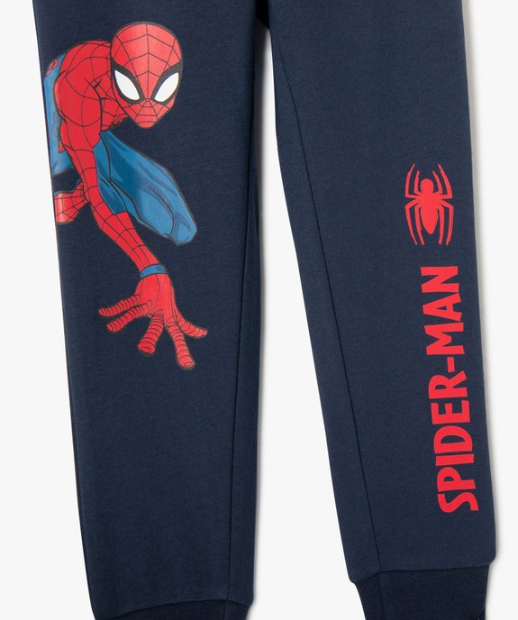 Pantalon de jogging molletonné garçon avec motif - Spiderman vue3 - SPIDERMAN - GEMO