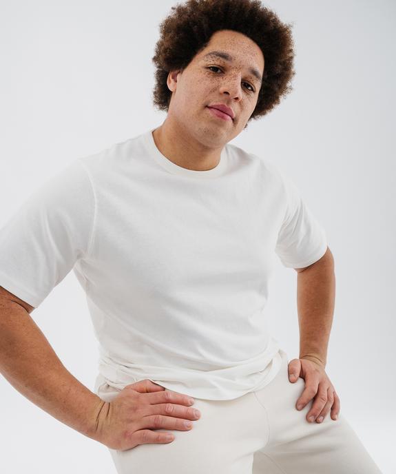 Tee-shirt manches courtes et col rond homme vue5 - GEMO (HOMME) - GEMO