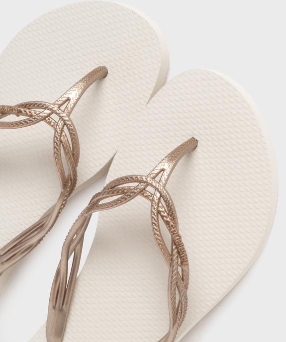 Tongs avec brides tressées Flash Sweet femme - Havaianas vue3 - HAVAIANAS - GEMO