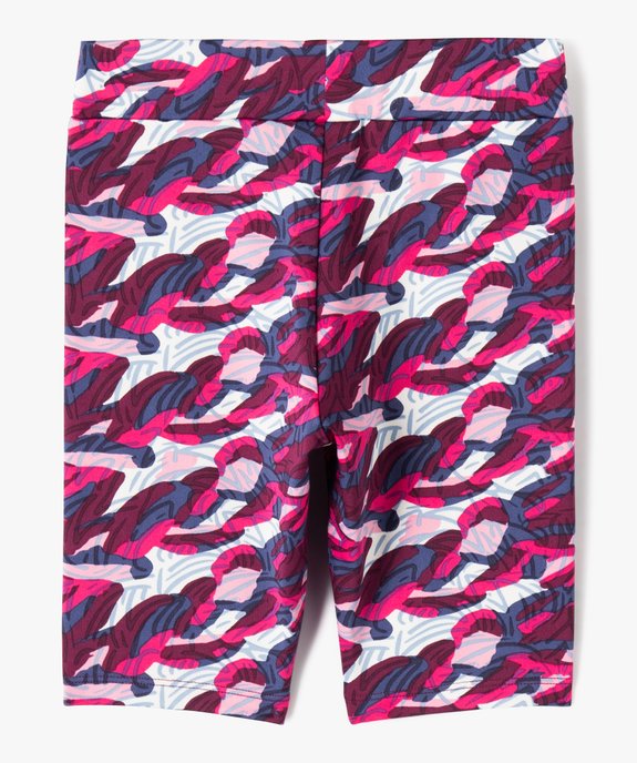 Leggings court extensible imprimé fille vue3 - GEMO (ENFANT) - GEMO