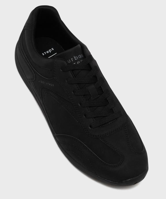 Baskets basses à fine semelle look sport automobile homme vue5 - URBAN STEPS - GEMO