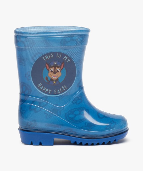 Bottes de pluie garçon imprimées – Pat’ Patrouille vue1 - PAT PATROUILLE - GEMO