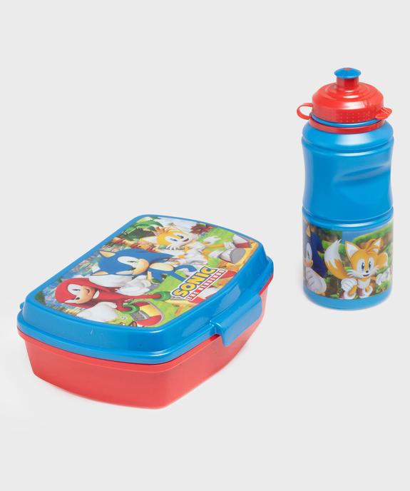 Boite à goûter avec gourde enfant - Sonic The Hedgehog vue3 - SONIC - GEMO