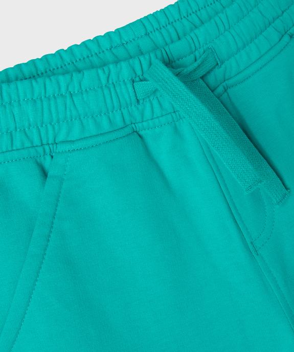 Short en maille coupe large avec taille ajustable garçon vue2 - GEMO (ENFANT) - GEMO